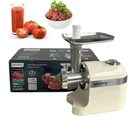 Мясорубка электрическая Rainberg RB-2270, 3800Вт для изготовления фарша из мяса, рыбы, грибов, нарезки овощей и фруктов, приготовление теста, Белый