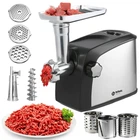 Мясорубка электрическая с соковыжималкой 4200Вт BITEK BT-3700 Электромясорубка с насадками для шинковки