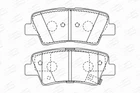 Комплект тормозных колодок SSANGYONG KORANDO, KIA RIO, HYUNDAI TUCSON, CHAMPION (572629CH)