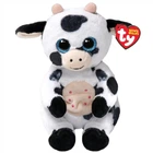 Мягкая игрушка TY Beanie Bellies Коровка Cow 25 см (41287) 5159622