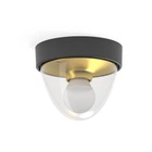 Вуличний стельовий світильник Nowodvorski 7976 NOOK BLACK/GOLD