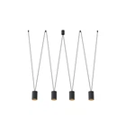 Люстра Nowodvorski 7814 MORE TONE IV BLACK/GOLD