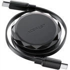 Кабель USB-C Acefast C13-03 08м 60W 3A двойная ретракция черный (LKMTR_855219)