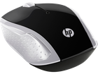 Мишка бездротова HP 200 Pike Silver Wireless Mouse, 3 кн., 1000 dpi, чорно-срібляста