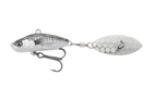 Тейл-спінер Savage Gear 3D Sticklebait Tailspin 73мм 13.0г, колір: Black Silver (4203004002)