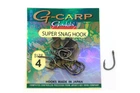 Крючки Gamakatsu G-Carp Super Snag №1 (10шт/уп) (6108035001)