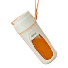 Блендер на аккумуляторе для коктейлей и фрешей мини 340мл USB JUICER KS-FSV8 W14 M пластиковый