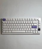 Клавіатура AJAZZ AK820 PRO White Ігрова Бездротова Механічна. 2.4G/Bluetooth/Кабель. З Екранчиком.