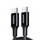 Кабель UGREEN US300 USB 2.0 Type-C to Type-C M-M 1м 100W 5А Black (80371)