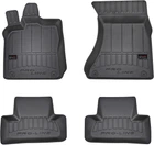 Автомобильные коврики в салон Frogum 3D на AUDI Q5 SQ5 1 08-17 Ауди Ку5 черные SO0633