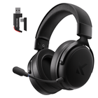 Бездротові ігрові навушники Mchose V9 Pro / Bluetooth / Об'ємний звук 7.1 / 2.4G / Black