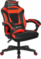Комп'ютерне крісло для геймера Defender Master Black/Red (64359)