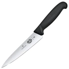 Ніж кухонний, побутовий Victorinox Fibrox (лезо: 150мм), чорний 5.2003.15