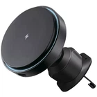 Магнитный держатель в авто с MagSafe Proove Light Circle 15W black | Держатель для IPhone в машину FF 479260001 NS-FF
