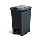 Сміттєве відро з кришкою та педаллю BIN-01 45L ANTHRACITE
