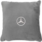 Подушка декоративна Evatech Mercedes-Benz Сіра з вишивкою 35х35 см (MPCSSGV016)