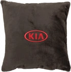 Подушка декоративна Evatech Kia Коричнева з вишивкою 35х35 см (MPCSSZV053)