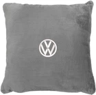 Подушка декоративна Evatech Volkswagen Сіра з вишивкою 45х45 см (MPCSHGV032)