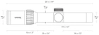 Оптичний приціл Hawke Frontier 30 1-6x24mm (L4A IR Dot) (923421) - зображення 3