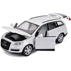 Металлическая модель Audi Q7 1:32 Автопром – световые и звуковые эффекты, открытие дверей, детальный дизайн