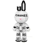 3D конструктор Magic Blocks в виде зайчика Chanel 55 см 3366 деталей (PS7456)