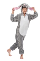 Пижама Детская Кигуруми Для Детей И Подростков Кролик Подлец Серая Kigurumi 130 (120-130) (369031)