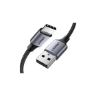 Дата кабелю USB 2.0 AM до USB-C 1.5m US288 Aluminum Braid (Black) Ugreen (60127) (341006)