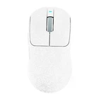 Игровая беспроводная мышь Ajazz AJ199 Carbon Fiber WHITE, RGB, Tri-Mode (2.4 GHz / Bluetooth / USB-C), 12 000 DPI, лёгкая