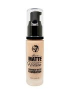 Тональный крем W7 MATTE MADE IN HEAVEN FOUNDATION NATURAL BEIGE 30мл