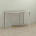 Письмовий стіл Ferrum-decor Ханна 75x100x60 білий ДСП Дуб Сонома 16мм (FRD-103991)