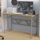 Письмовий стіл Ferrum-decor Райан 75x100x60 сірий ДСП Дуб Сонома 16мм (FRD-101592)