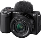 Беззеркальный Sony ZV-E10 kit (16-50mm) Black (ILCZVE10LB.CEC)