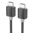 Кабель HOCO US08 HDTV 2. 0 male-to-male 4K HD data cable(L=2M) чорний