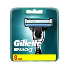 Змінні леза для гоління Gillette Mach3 8шт (RD)