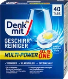 Таблетки для посудомийки Denkmit Multi-Power 12 all in one 40 шт