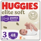 Підгузки Huggies Elite Soft 3 (6-11 кг) Mega 48 шт (5029053549293) (7566)