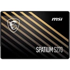 Накопичувач SSD 480GB MSI Spatium S270 2.5" SATAIII 3D TLC (S78-440E350-P83)
