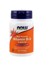 Вітамін Д3, Vitamin D-3, Now Foods, 2000 МО, 30 капсул