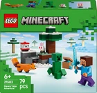 Конструктор LEGO Minecraft Пригода Стіва в тайзі 79 деталей (21583)