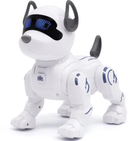 Собака-робот на радиоуправлении Intelligent Dog Робот, с звуковыми и световыми эффектами, белый