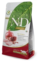 Сухой корм для кошек Farmina N&D Prime Grain Free Cat Adult Neutered Chicken & Pomegranate для стерилизованных с курицей и гранатом