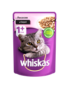 Влажный корм для кошек Whiskas Лосось в соусе