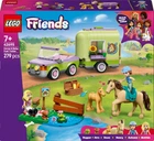 Конструктор LEGO Friends Причіп з конем і лошам 279 елементів (42695)