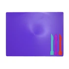 Доска для пластилина ZiBi + 3 стека для лепки, фиолетовая (ZB.6910-07)