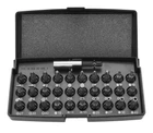 Біти Neo Tools, 31шт, 1/4", бітотримач, SL,PH,PZ,H,T,TT, 25мм, сталь S2, кейс (00124020)