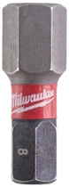 Біти Milwaukee Shockwave, Hex8х25мм, набір 2шт (00134050)