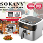 Аэрофритюрница Sokany SK-10081 2000 Вт 9 литров 80–200°C