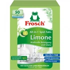 Таблетки для посудомийних машин Frosch Лимон 50 шт. (4001499947315) (7305)