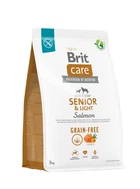 Корм для старіючих собак Brit Care Dog Grain-free Senior & Light беззерновий з лососем