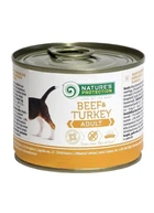 Влажный корм для собак Nature's Protection Adult Beef & Turkey с телятиной и индейкой